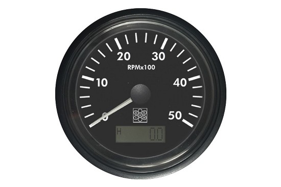 Contagiri 0-5000 rpm ingresso Pick Up illuminazione rossa