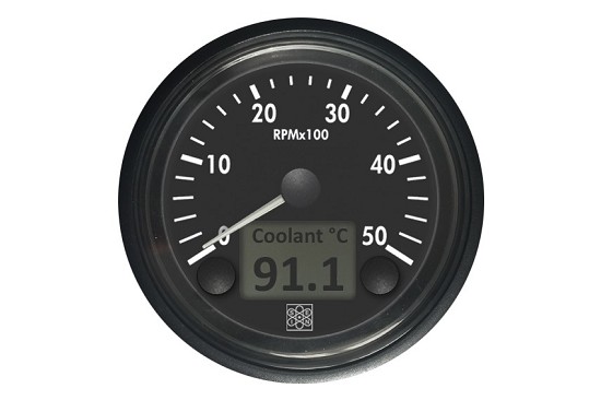 Contagiri multifunzione 0-5000 rpm ingresso CAN Bus, W, Pick up