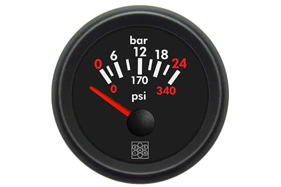 Manometro 0-24 Bar taratura Veglia